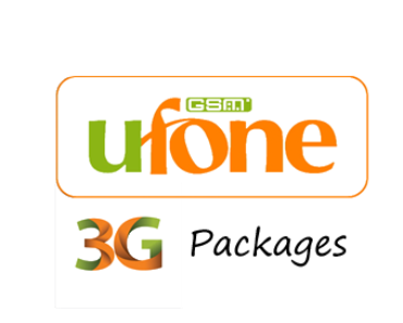 ufone 3g daily internet packages details